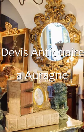 Devis Antiquaire a Auragne