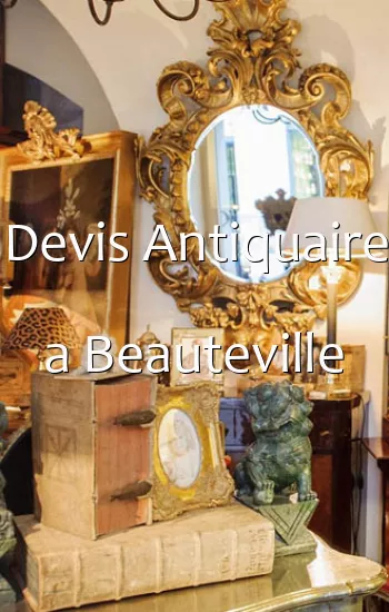 Devis Antiquaire a Beauteville