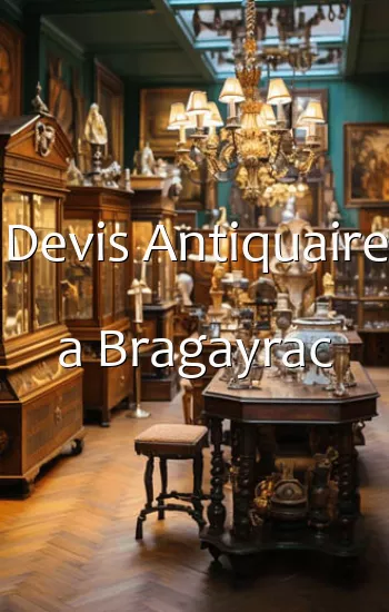 Devis Antiquaire a Bragayrac
