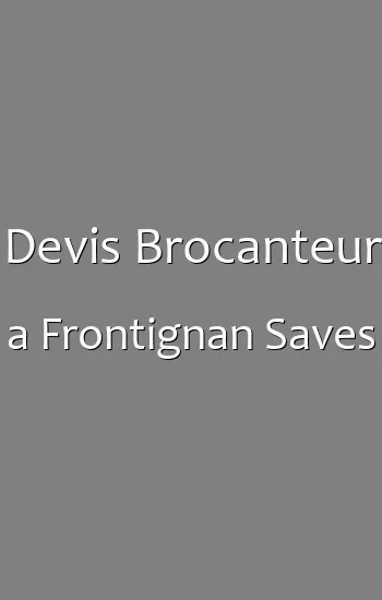Devis Brocanteur a Frontignan Saves