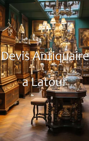 Devis Antiquaire a Latour