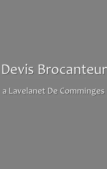 Devis Brocanteur a Lavelanet De Comminges