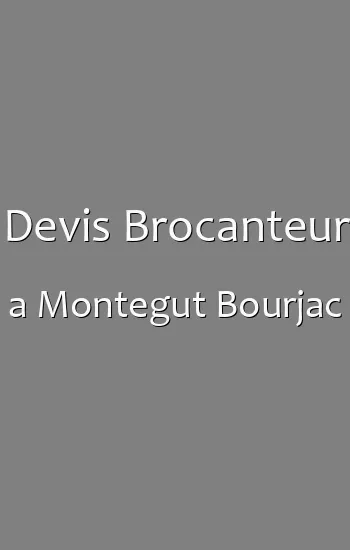 Devis Brocanteur a Montegut Bourjac