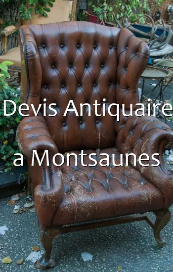 Devis Antiquaire a Montsaunes