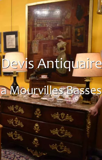 Devis Antiquaire a Mourvilles Basses