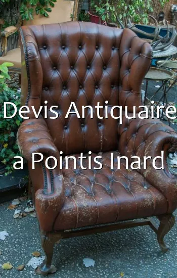 Devis Antiquaire a Pointis Inard
