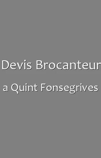 Devis Brocanteur a Quint Fonsegrives