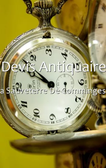 Devis Antiquaire a Sauveterre De Comminges