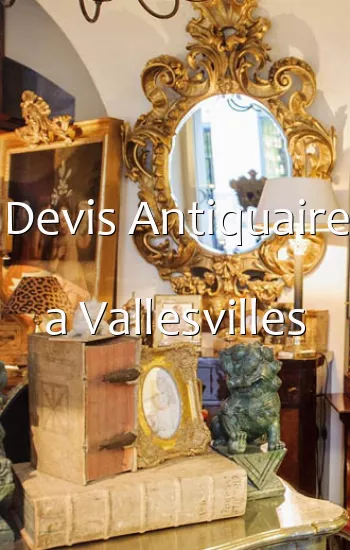 Devis Antiquaire a Vallesvilles